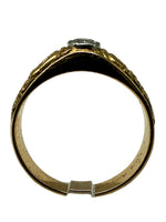 Laden Sie das Bild in den Galerie-Viewer, Ring 585er Gelbgold mit Diamanten
