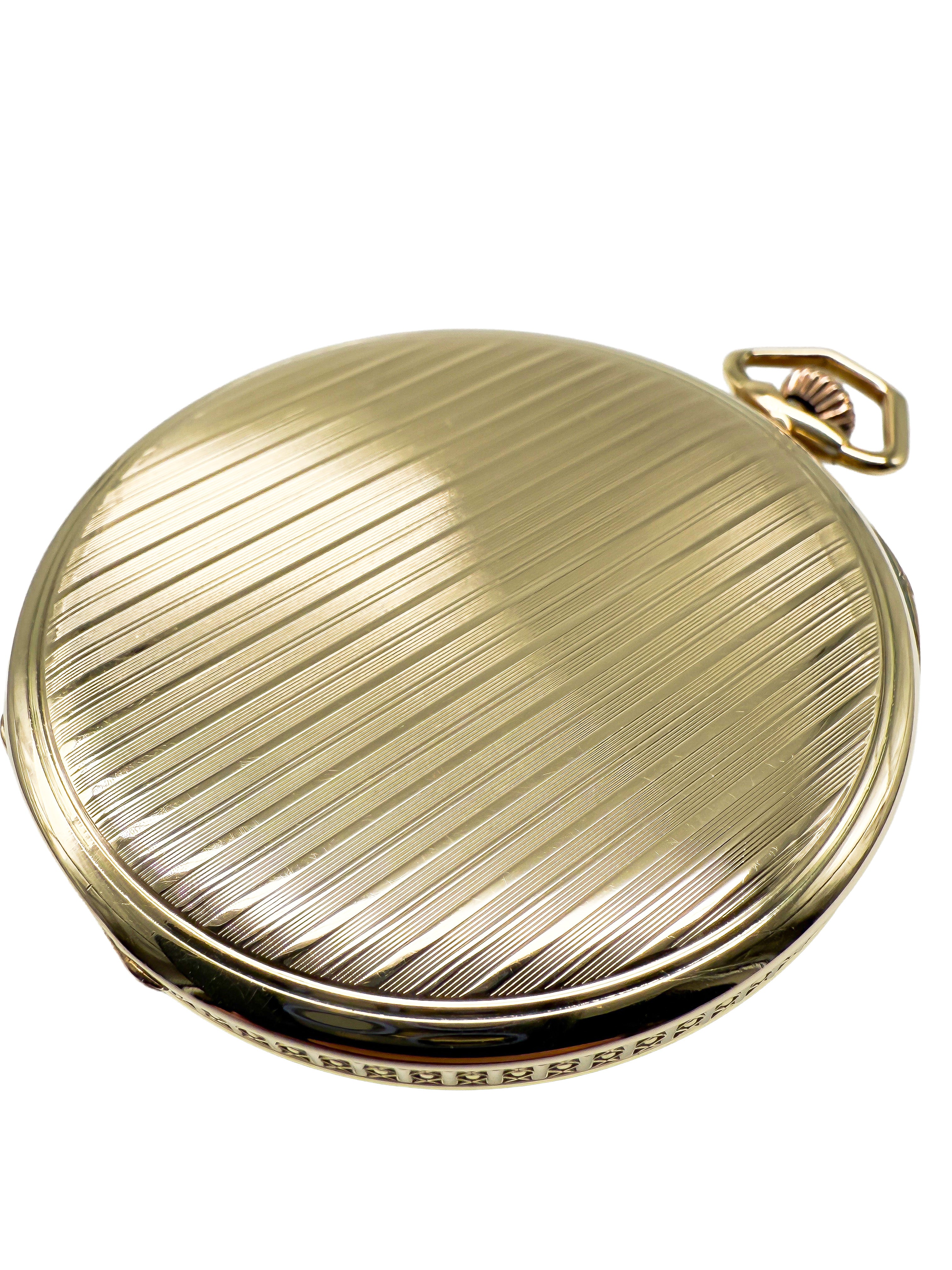 IWC Taschenuhr, Gelbgold 14K, 1927-30