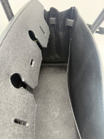 Laden Sie das Bild in den Galerie-Viewer, Hermès Birkin 35 Handtasche aus schwarzem Epsom-Leder
