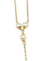 Laden Sie das Bild in den Galerie-Viewer, Gold Halskette mit Perlen 750er
