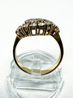 Laden Sie das Bild in den Galerie-Viewer, 585er Gelbgold Ring mit Diamanten
