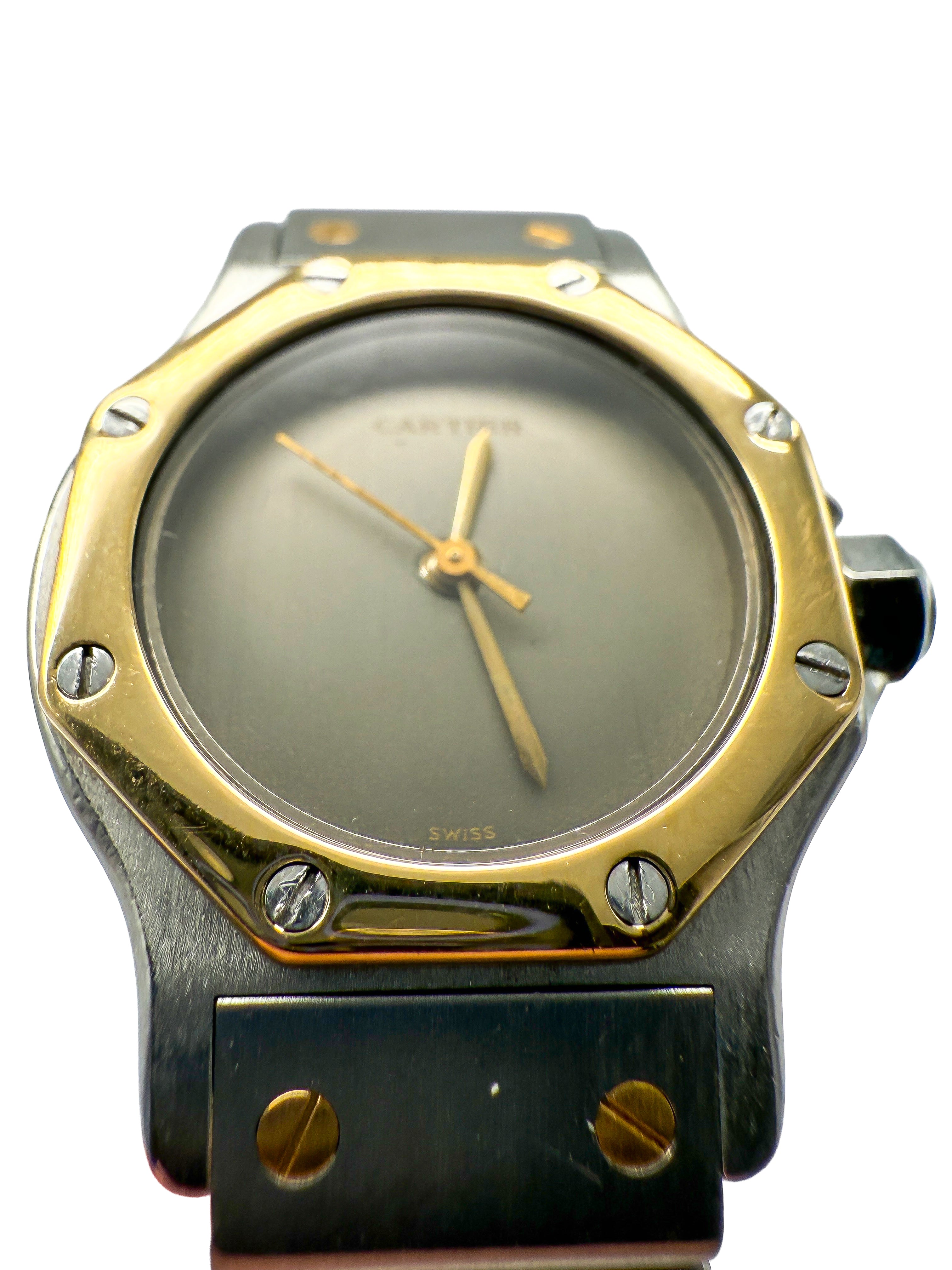 Cartier Santos Octagon; 0907; Armbanduhr