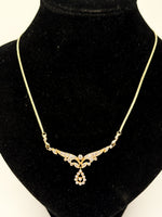 Laden Sie das Bild in den Galerie-Viewer, Halskette aus 585er Gelbgold mit Diamanten
