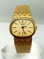 Laden Sie das Bild in den Galerie-Viewer, PATEK PHILIPPE Ellipse 18k Gelbgold Damen Armbanduhr 3373/1

