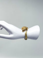 Laden Sie das Bild in den Galerie-Viewer, Kieselstein-Cord 18K, Armband, Aligatorarmband, Gelbgold

