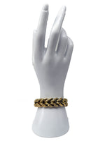 Laden Sie das Bild in den Galerie-Viewer, 18 Karat Gelbgold Armband – Steckverschluss – 21,67 g
