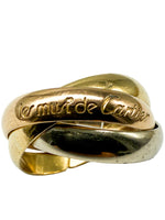 Laden Sie das Bild in den Galerie-Viewer, Cartier Trinity Ring 750er Gelbgold, Weißgold, Roségold
