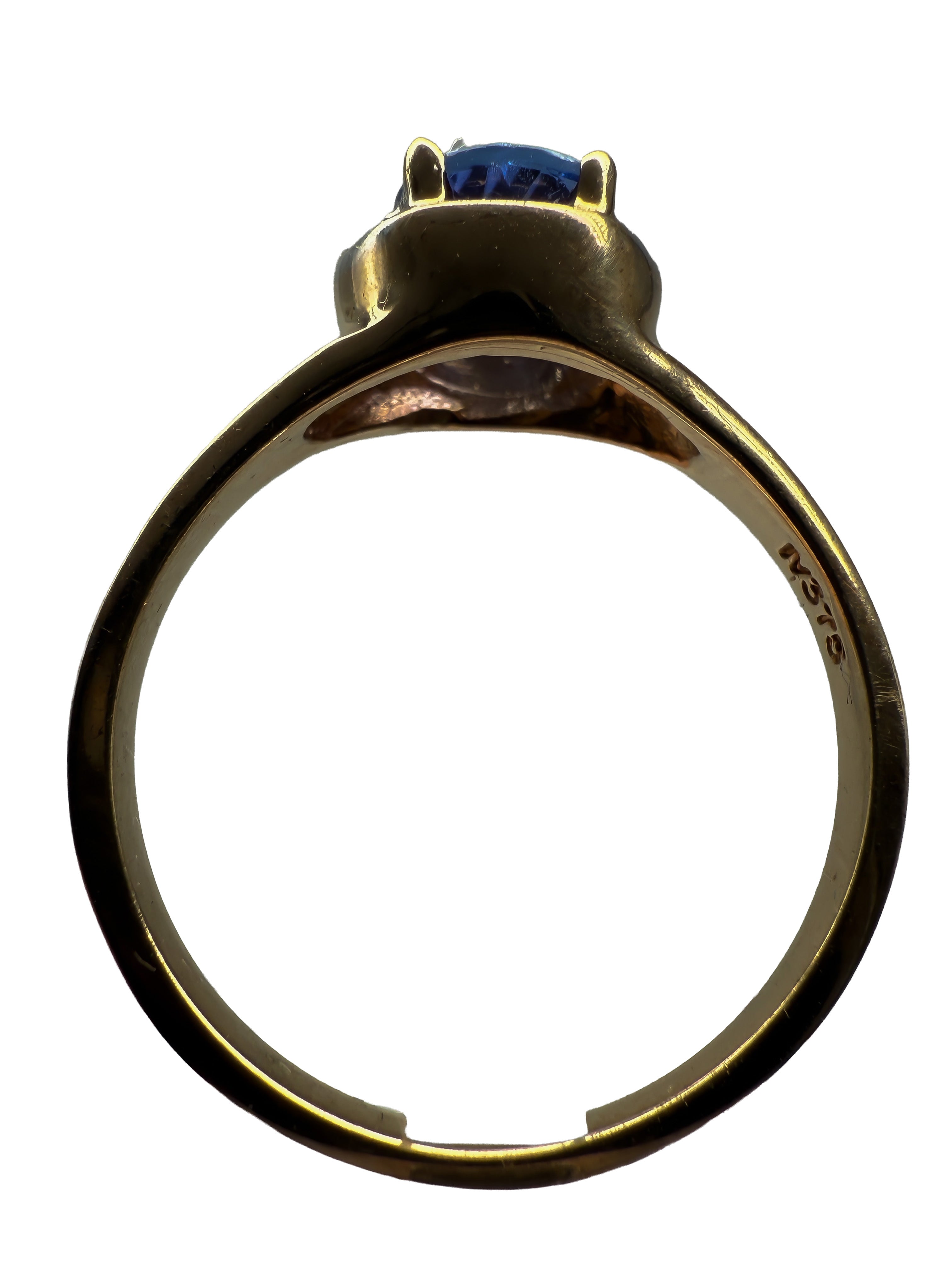 Ring 375er Gelbgold mit Tanzanit