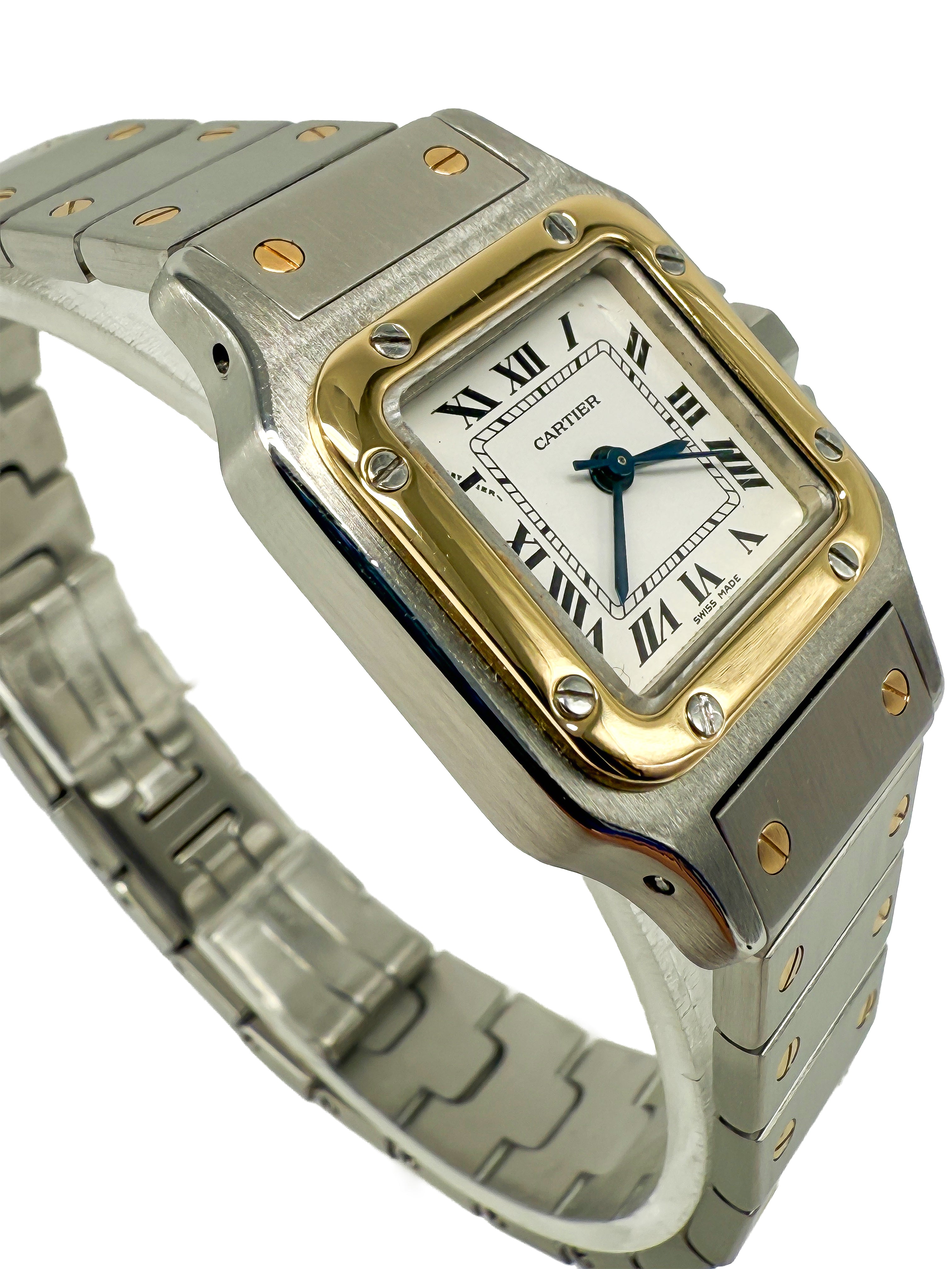 Cartier Santos Galbée; W20012C4; Armbanduhr