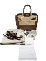 Laden Sie das Bild in den Galerie-Viewer, Hermés Birkin 30 Veau Togo, körniges Kalbsleder, 30 cm
