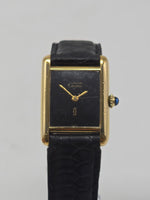 Laden Sie das Bild in den Galerie-Viewer, Cartier "Must de Cartier" Tank Vermeil, Ref. 25705, Handaufzug
