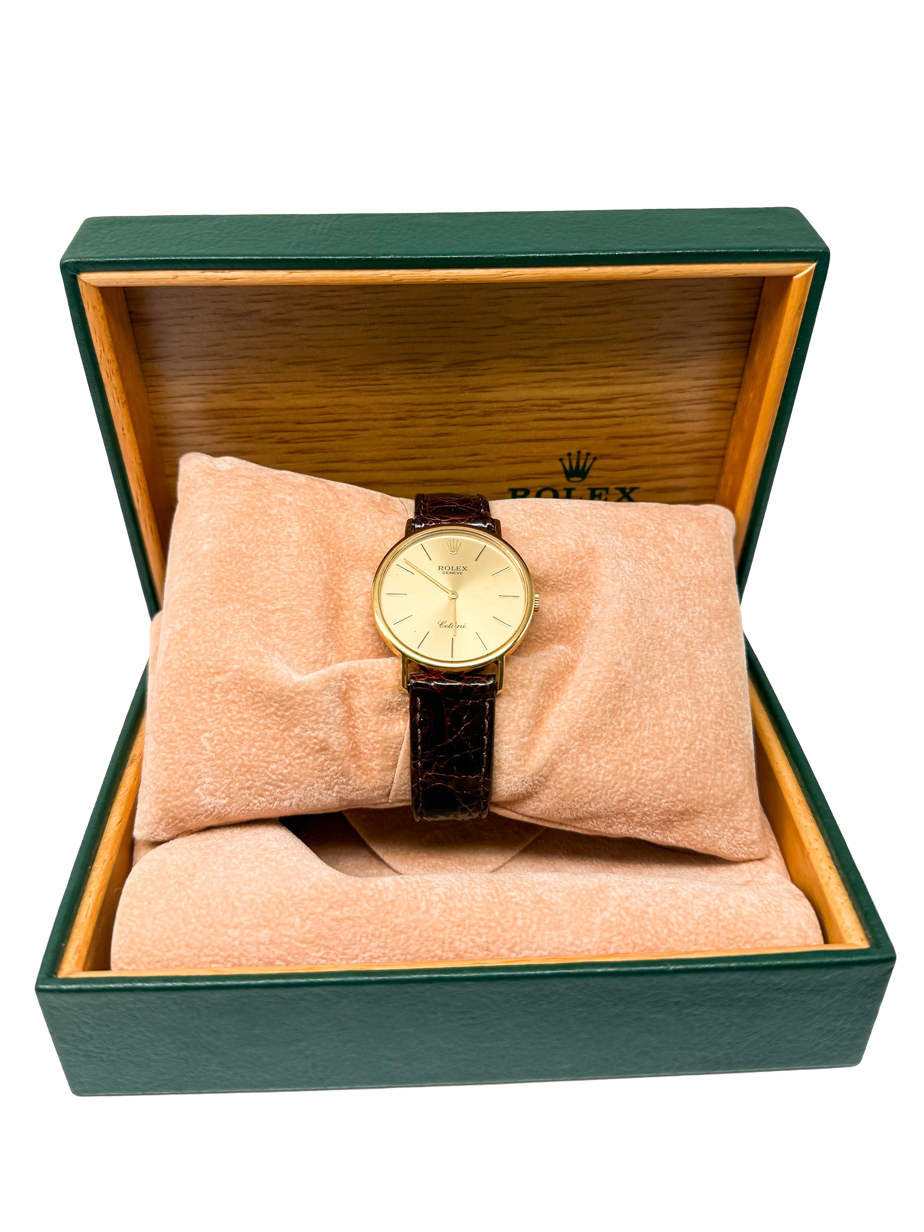 Rolex Cellini, 18K Gelbgold, 4112 Ref.