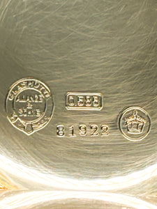 Lang & Söhne Taschenuhr Gold 14k mit Archivauszug, 1920 Verkaufsdatum
