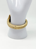 Laden Sie das Bild in den Galerie-Viewer, Kieselstein-Cord 18K, Armband, Aligatorarmband, Gelbgold
