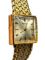 Laden Sie das Bild in den Galerie-Viewer, Antike Damen Rolex 750er Gelbgold Handaufzug
