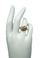 Laden Sie das Bild in den Galerie-Viewer, 585er Gelbgold Ring mit Diamanten
