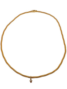Wellendorff 750er Gelbgold Anhänger und Ronde