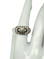 Laden Sie das Bild in den Galerie-Viewer, Bulgari Ring mit Diamanten 750er Weißgold
