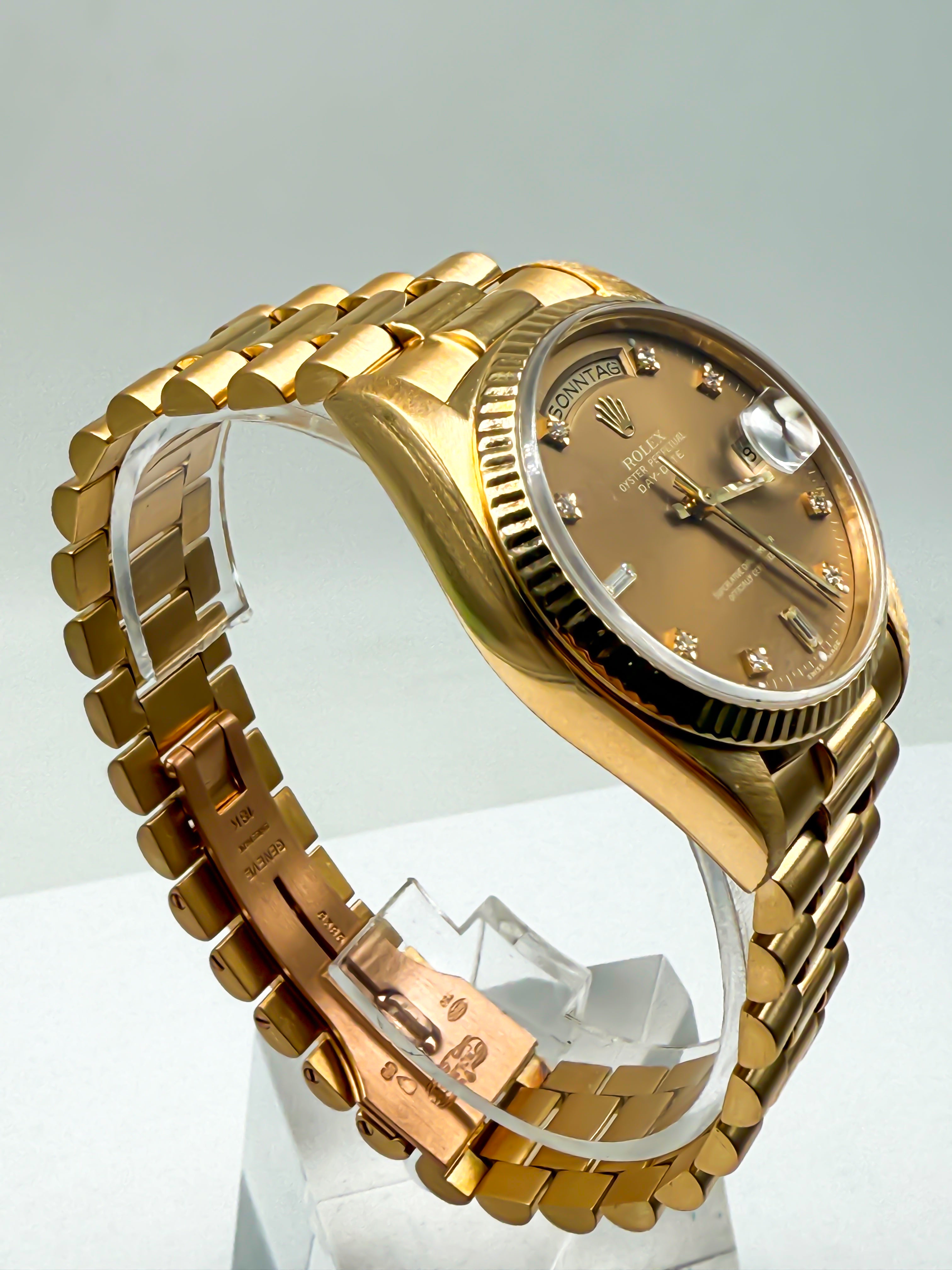 Rolex Day-Date 36 18038; 18 Karat
