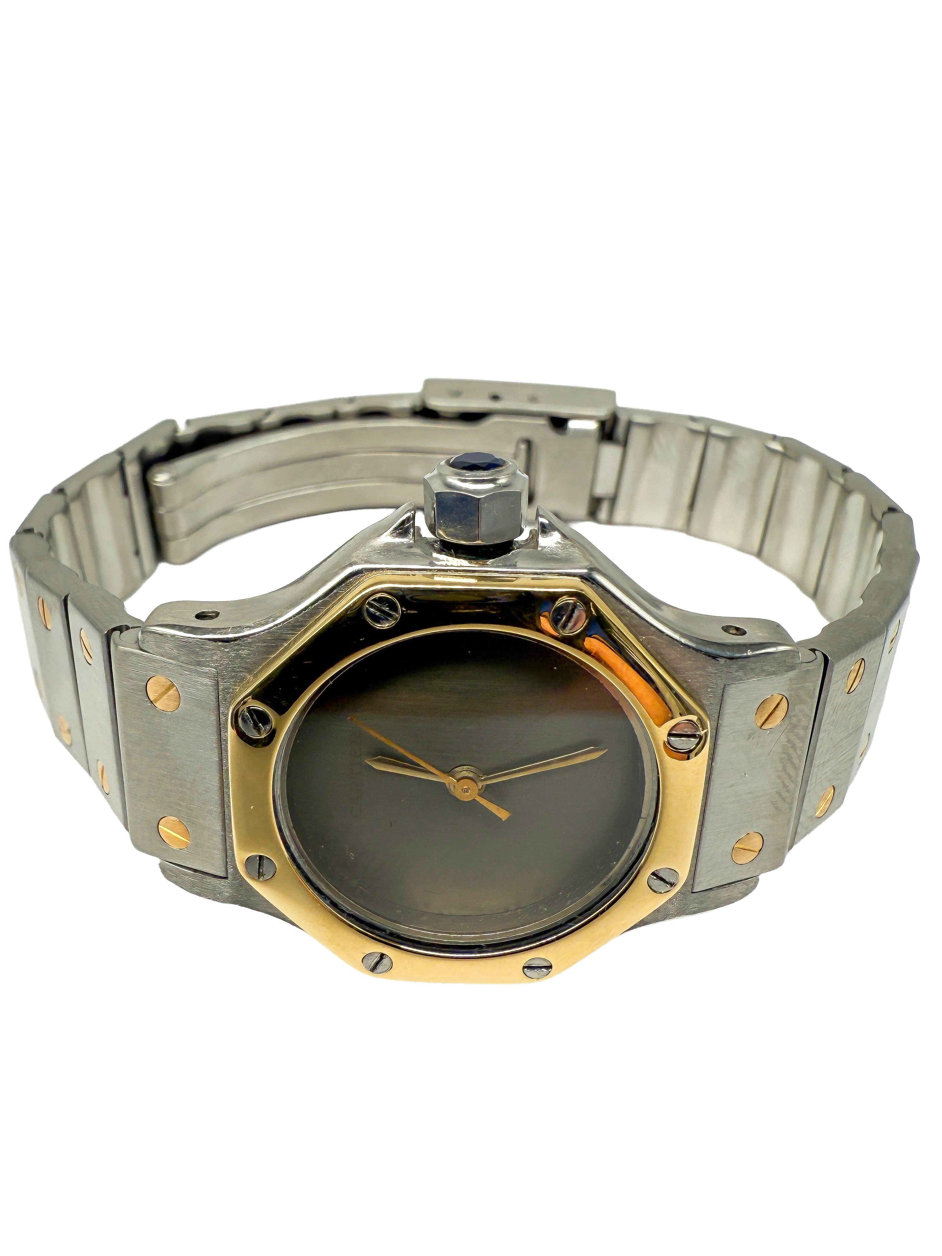 Cartier Santos Octagon; 0907; Armbanduhr