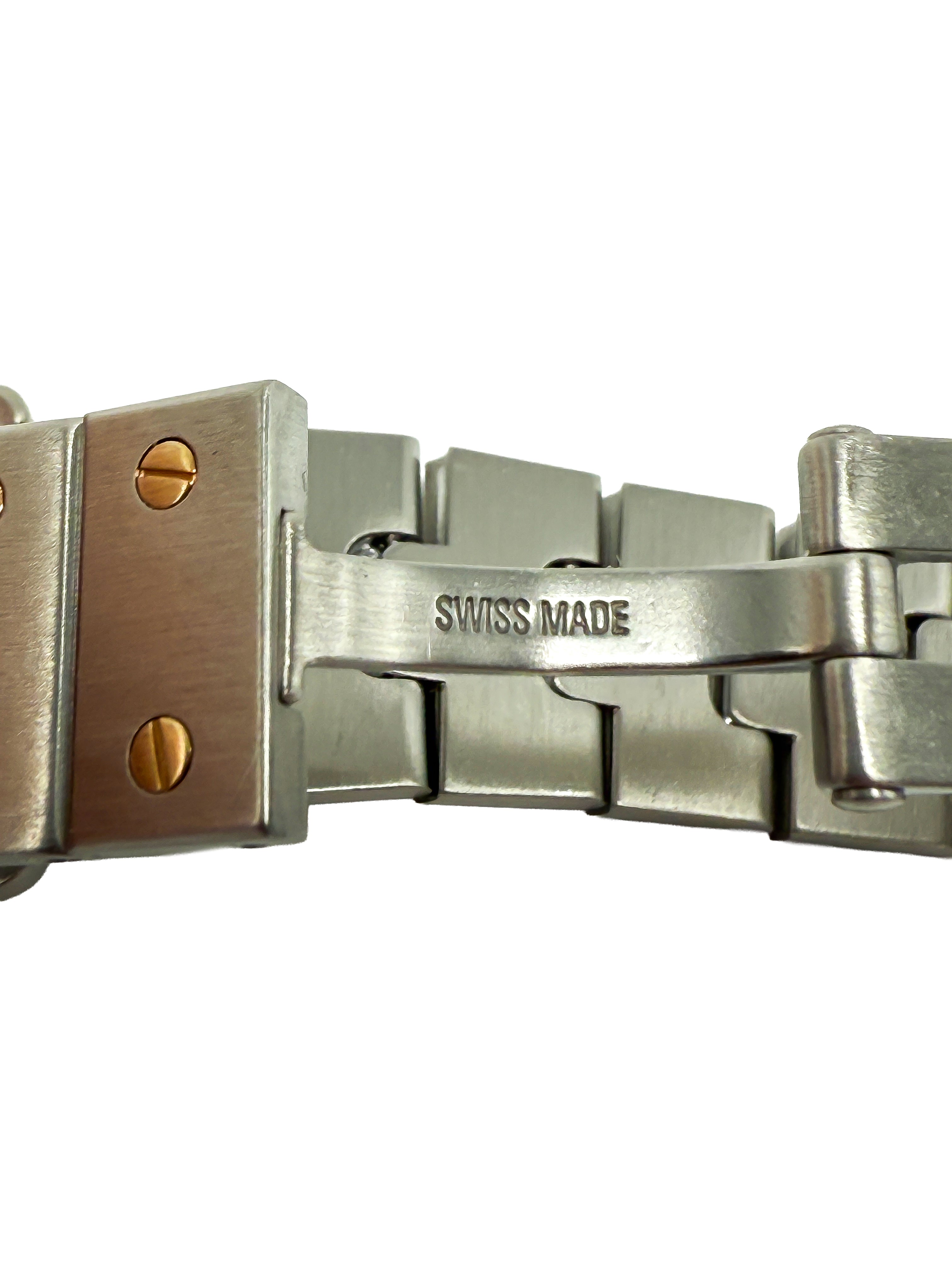 Cartier Santos Galbée; W20012C4; Armbanduhr