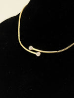 Laden Sie das Bild in den Galerie-Viewer, Gelbgoldschmuck 585er, Halskette mit Diamanten
