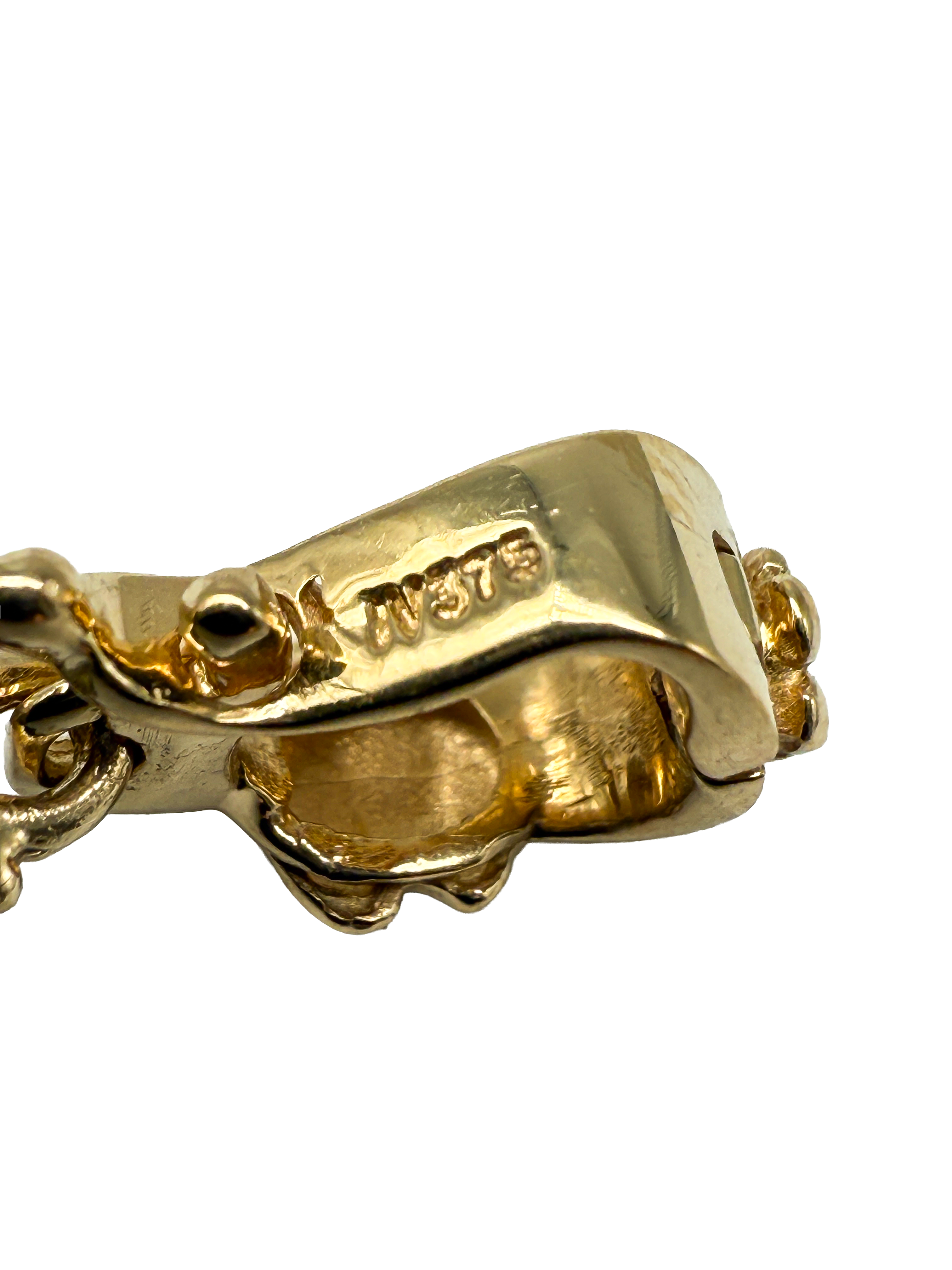 Anhänger aus Gelbgold mit Tahiti Perle