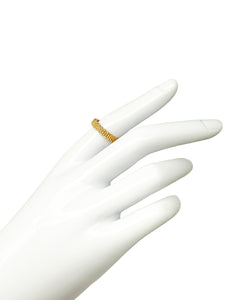 Tiffany & Co Somerset 18K Gelbgold schmaler Mesh Ring