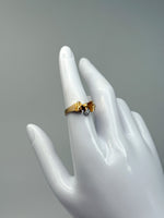 Laden Sie das Bild in den Galerie-Viewer, Lapponia Ring 750er Gelbgold mit Diamanten
