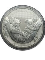 Laden Sie das Bild in den Galerie-Viewer, Silbermünze Elizabeth II Australia 30 Dollars, 2011, 1 Kilo, Koala
