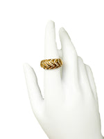 Laden Sie das Bild in den Galerie-Viewer, Bulgari Ring 750er Gelbgold mit Diamanten
