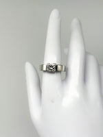 Laden Sie das Bild in den Galerie-Viewer, Ring Platin 950er mit Diamanten mit Zertifikat
