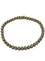 Laden Sie das Bild in den Galerie-Viewer, 750er Gelbgold; Armband mit Diamanten
