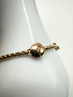 Laden Sie das Bild in den Galerie-Viewer, 585er Gelbgold Armband mit Diamanten
