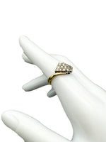 Laden Sie das Bild in den Galerie-Viewer, 585er Gelbgold Ring mit Diamanten

