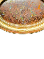 Laden Sie das Bild in den Galerie-Viewer, 750er Gelbgold Collier mit Matrixopal
