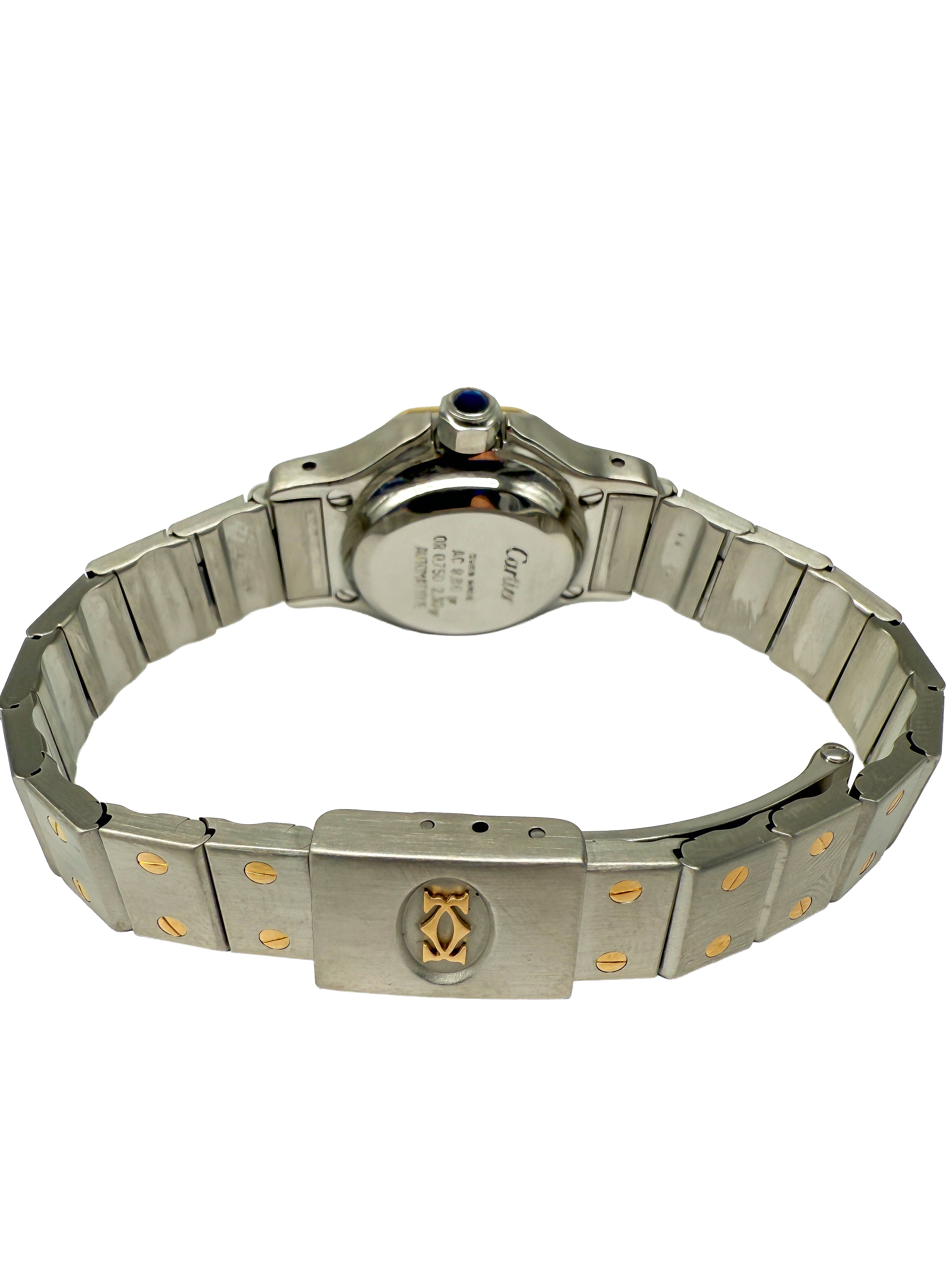 Cartier Santos Octagon; 0907; Armbanduhr
