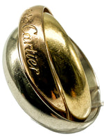 Laden Sie das Bild in den Galerie-Viewer, Cartier Trinity Ring 750er Gelbgold, Weißgold, Roségold
