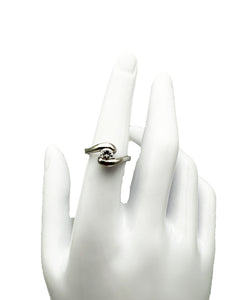 950er Platin-Ring mit Diamanten