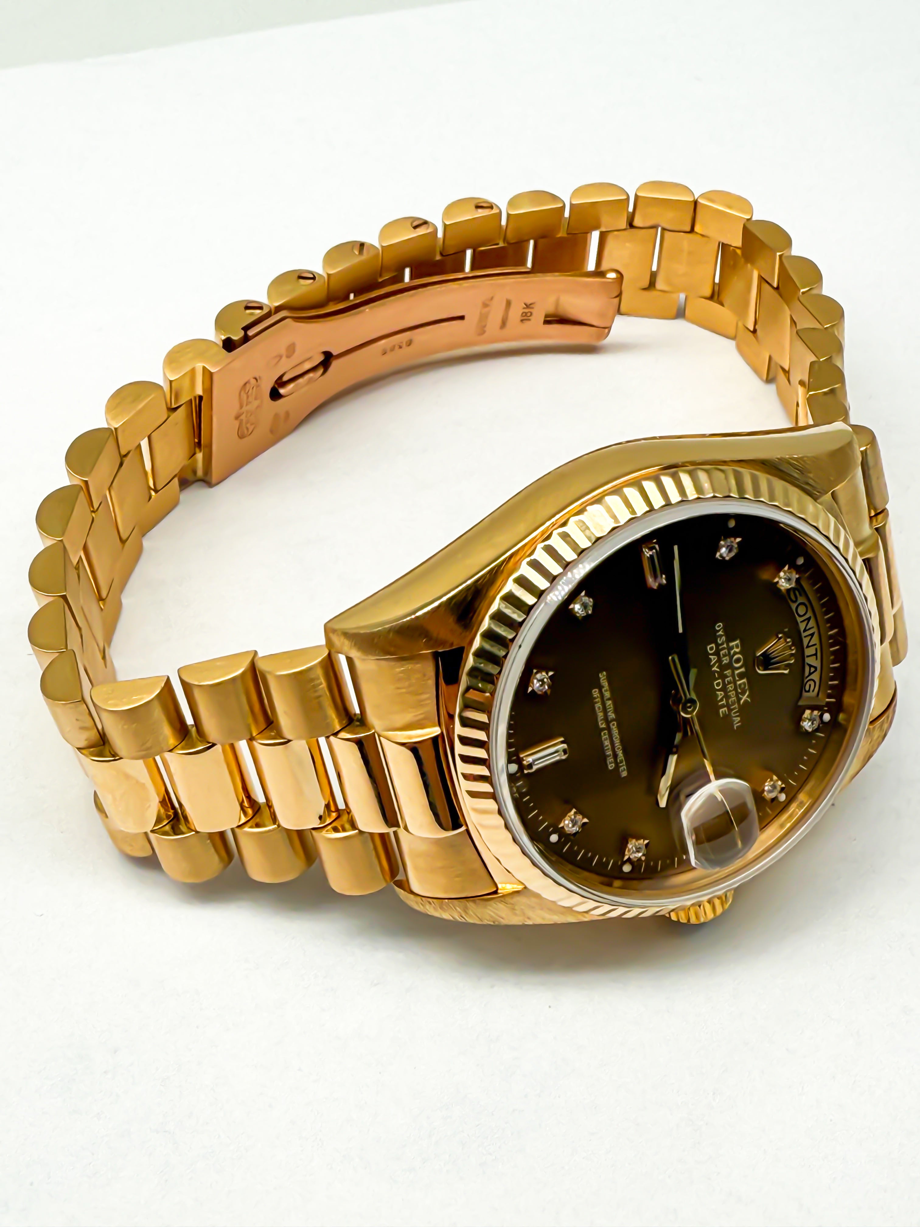 Rolex Day-Date 36 18038; 18 Karat