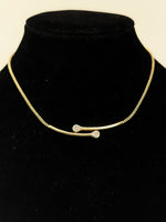Laden Sie das Bild in den Galerie-Viewer, Gelbgoldschmuck 585er, Halskette mit Diamanten
