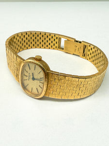 PATEK PHILIPPE Ellipse 18k Gelbgold Damen Armbanduhr 3373/1
