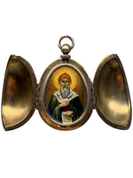 Laden Sie das Bild in den Galerie-Viewer, Russisches cloisonne Zierei emailliert 840 Silber

