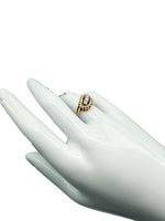 Laden Sie das Bild in den Galerie-Viewer, 585er Gelbgold Ring mit Diamanten
