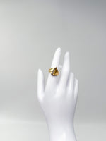 Laden Sie das Bild in den Galerie-Viewer, 750er Gelbgold Ring mit Diamanten
