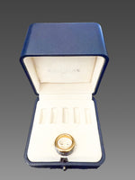 Laden Sie das Bild in den Galerie-Viewer, 750er Gelbgold Bucherer Ring mit Diamanten
