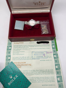 Rolex Lady-Datejust 69174; 26 mm, 18K Weißgold