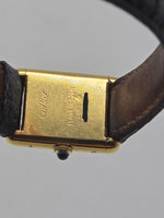 Laden Sie das Bild in den Galerie-Viewer, Cartier "Must de Cartier" Tank Vermeil, Ref. 25705, Handaufzug

