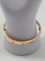 Laden Sie das Bild in den Galerie-Viewer, Cartier "Love" Armband - 18K Rosegold - Klassisches Modell (Full Set)
