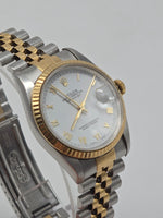 Laden Sie das Bild in den Galerie-Viewer, Rolex Datejust 36mm - Referenz: 16233 aus dem Jahr 1994 (Defekt)
